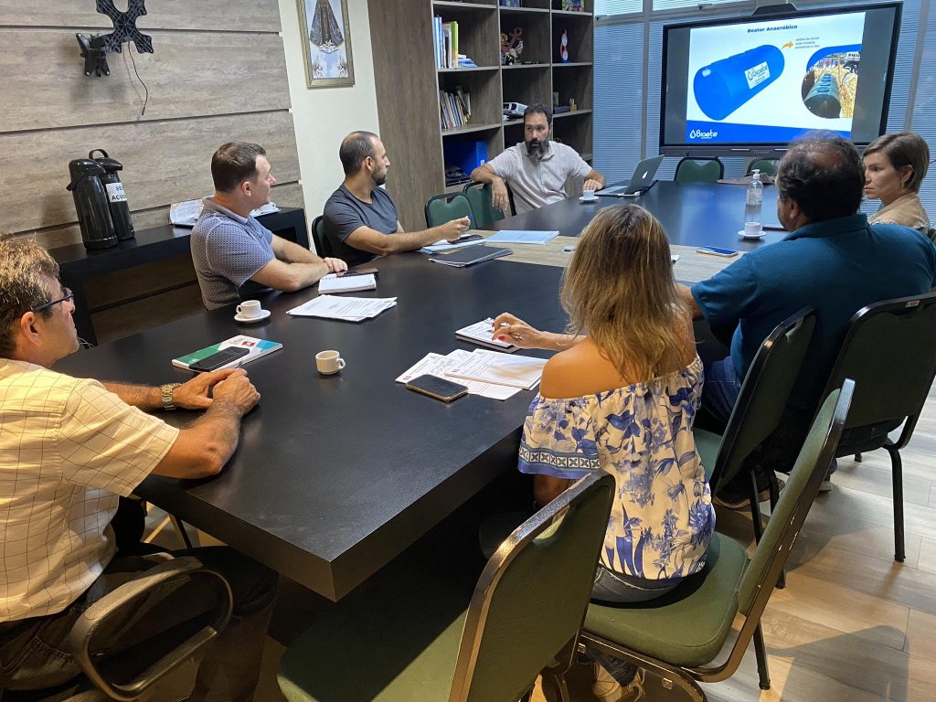 Reuniao saneamento Porto Belo