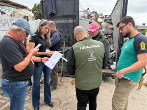 Operação integrada fiscaliza receptadores de reciclados em Itapema 1 operacao1