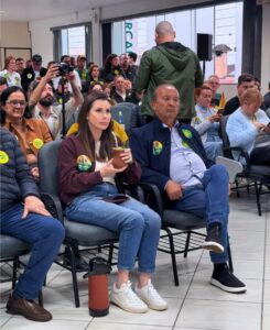 Carol De Toni em campanha
